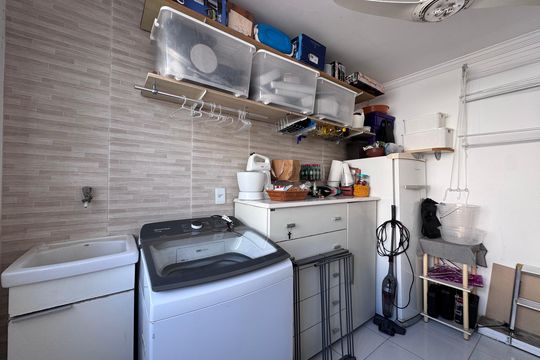Cozinha e Área de Serviço de apartamento à venda com 3 quartos, 112m² em Recreio dos Bandeirantes, Rio de Janeiro