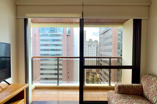 Varanda de apartamento para alugar com 2 quartos, 60m² em Cerqueira César, São Paulo