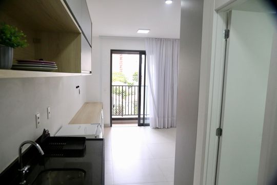 Studio de apartamento à venda com 1 quarto, 28m² em Brooklin, São Paulo