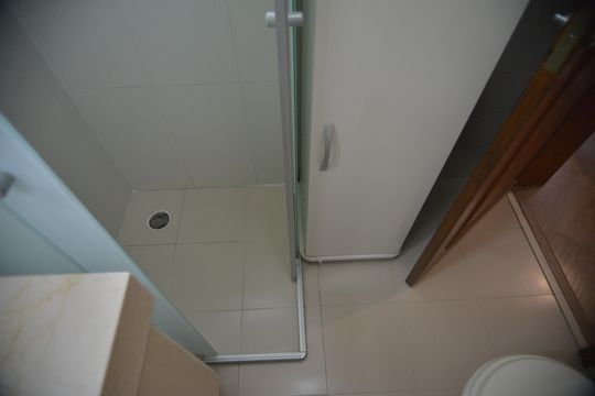 Banheiro da Suíte 2 de casa à venda com 3 quartos, 224m² em Parque das Nações, Santo André