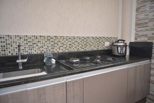Área gourmet de casa à venda com 3 quartos, 224m² em Parque das Nações, Santo André
