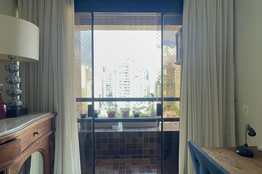 Varanda de apartamento para alugar com 1 quarto, 45m² em Pinheiros, São Paulo