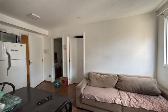Sala de apartamento à venda com 2 quartos, 33m² em República, São Paulo