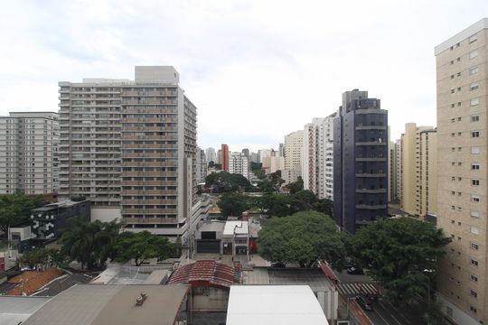 Vista de apartamento para alugar com 1 quarto, 30m² em Moema, São Paulo
