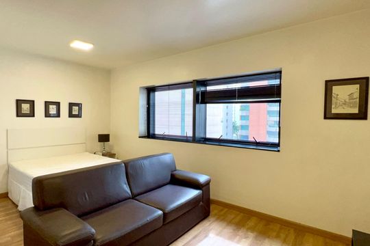 Studio de kitnet/studio para alugar com 1 quarto, 30m² em Jardim Paulista, São Paulo