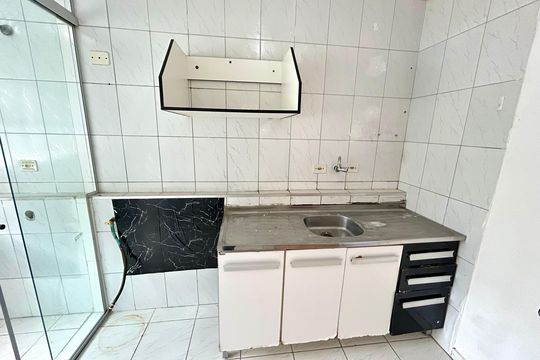 Cozinha de apartamento à venda com 2 quartos, 46m² em Macedo, Guarulhos