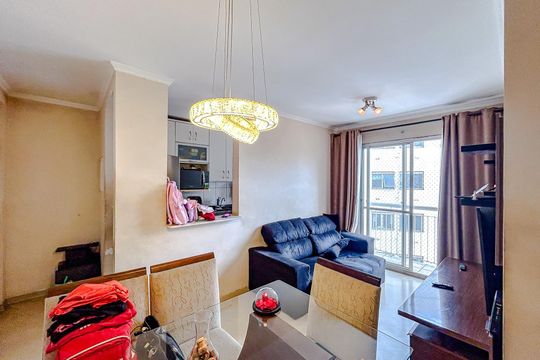 Sala de apartamento à venda com 2 quartos, 49m² em Vila Guilhermina, São Paulo