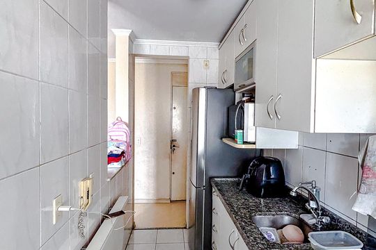 Área de Serviço de apartamento à venda com 2 quartos, 49m² em Vila Guilhermina, São Paulo