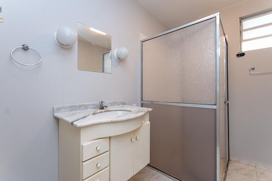 Banheiro do quarto 3 Suíte de apartamento à venda com 3 quartos, 200m² em Perdizes, São Paulo