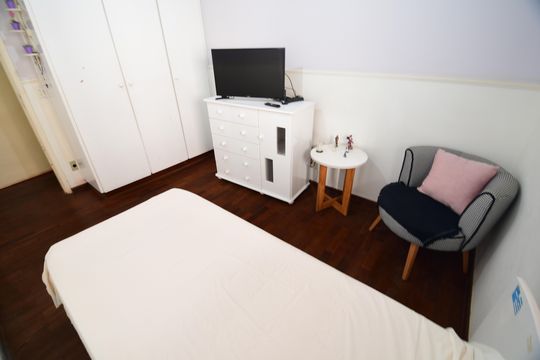 Quarto 2 de apartamento à venda com 3 quartos, 127m² em Cambuí, Campinas