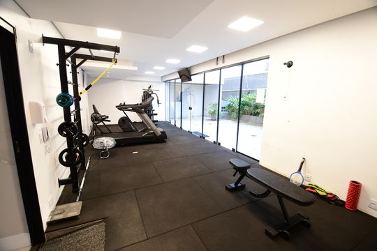 Área comum - Academia de apartamento à venda com 3 quartos, 127m² em Cambuí, Campinas