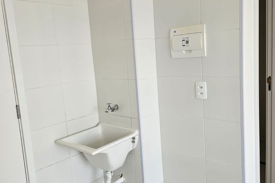 Área de serviço de apartamento à venda com 2 quartos, 34m² em Bom Retiro, São Paulo
