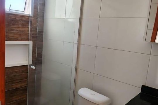 Banheiro de apartamento para alugar com 2 quartos, 40m² em Chácara Belenzinho, São Paulo