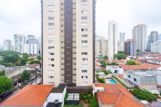 Vista de apartamento à venda com 3 quartos, 100m² em Vila Olímpia, São Paulo