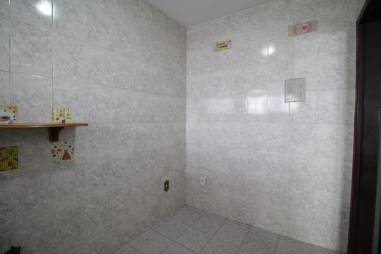Cozinha de casa de condomínio à venda com 3 quartos, 92m² em Jacarepaguá, Rio de Janeiro