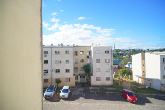 Vista da Sala de apartamento para alugar com 2 quartos, 45m² em Duque de Caxias, São Leopoldo