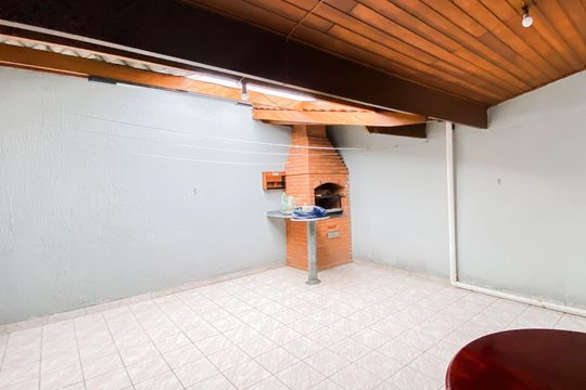 Área comum - Churrasqueira de casa à venda com 3 quartos, 145m² em Vila Sao Francisco, São Paulo