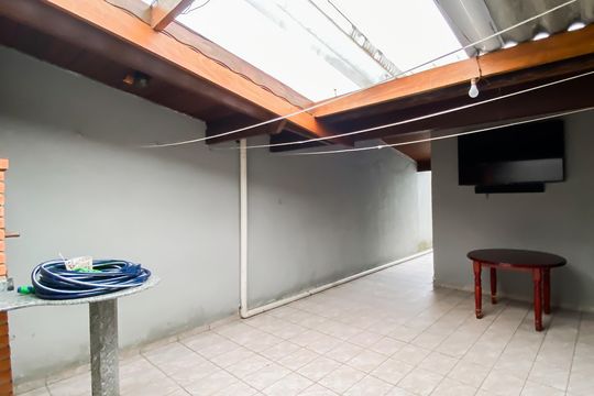 Área comum - Churrasqueira de casa à venda com 3 quartos, 145m² em Vila Sao Francisco, São Paulo