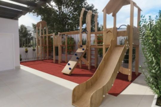 Área externa de apartamento à venda com 3 quartos, 65m² em Vila Assunção, Santo André