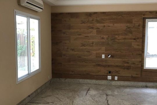 Sala de casa de condomínio para alugar com 3 quartos, 170m² em Jardim Leonor Mendes de Barros, São Paulo