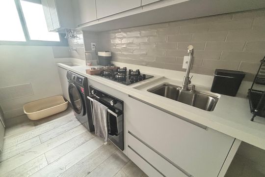 Cozinha - Armários de apartamento à venda com 2 quartos, 55m² em Jardim Sao Paulo(zona Norte), São Paulo