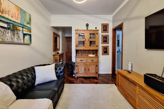 Sala de apartamento à venda com 2 quartos, 77m² em Centro, Niterói