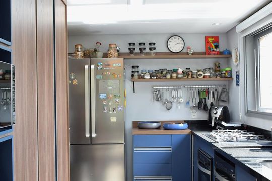 Cozinha de apartamento à venda com 2 quartos, 136m² em Pompeia, São Paulo