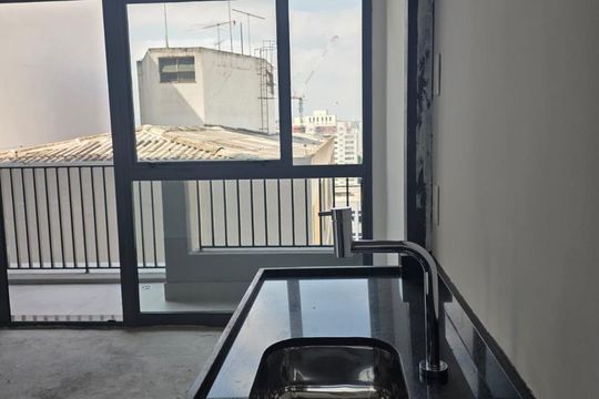 Cozinha de apartamento para alugar com 1 quarto, 46m² em Perdizes, São Paulo