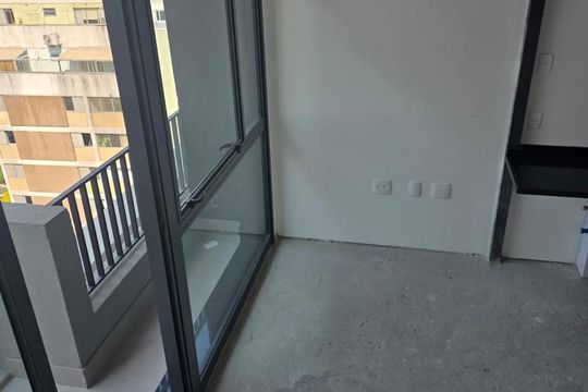 Varanda de apartamento para alugar com 1 quarto, 46m² em Perdizes, São Paulo