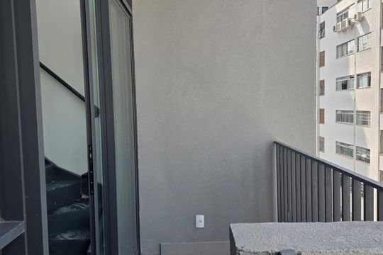 Varanda de apartamento para alugar com 1 quarto, 46m² em Perdizes, São Paulo