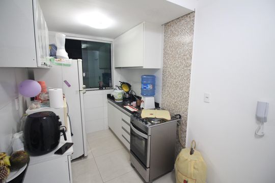 Cozinha de apartamento à venda com 2 quartos, 109m² em Eldorado, Contagem