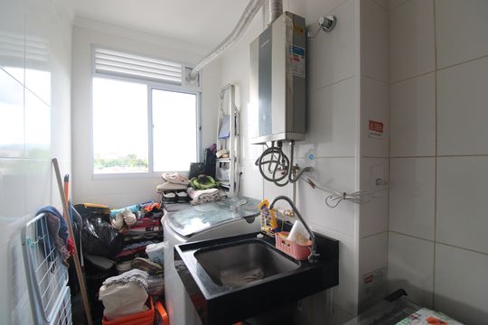 Área de serviço de apartamento à venda com 2 quartos, 40m² em Taquara, Rio de Janeiro