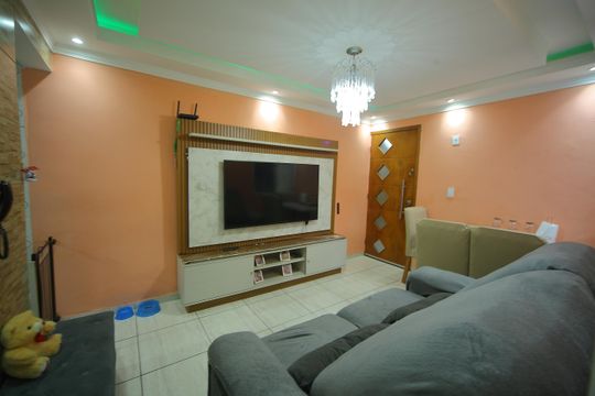 Sala de apartamento à venda com 2 quartos, 43m² em Alto Industrial, São Bernardo do Campo