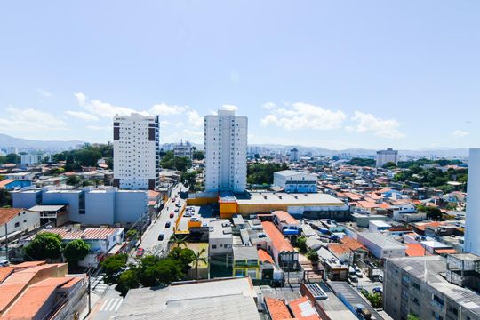 Área de Serviço - Vista  de apartamento à venda com 2 quartos, 46m² em Jardim Aida, Guarulhos