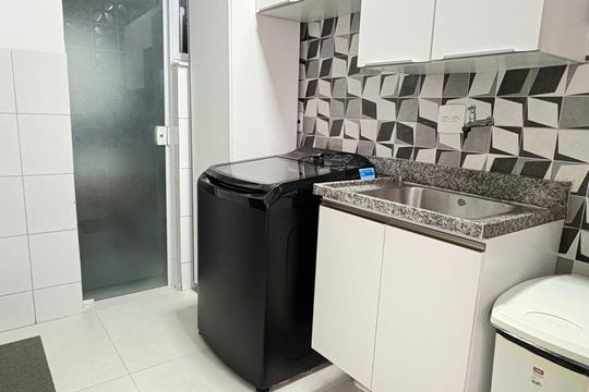 Área de serviço de casa de condomínio à venda com 3 quartos, 232m² em Freguesia (Jacarepaguá), Rio de Janeiro