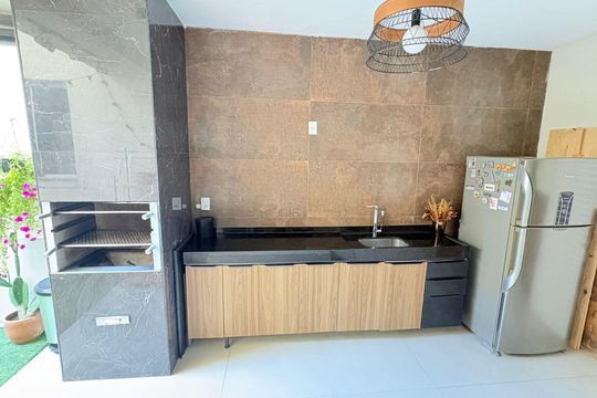 Área externa de casa de condomínio à venda com 3 quartos, 232m² em Freguesia (Jacarepaguá), Rio de Janeiro