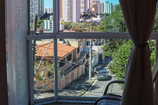 Sala de apartamento à venda com 3 quartos, 204m² em Campestre, Santo André