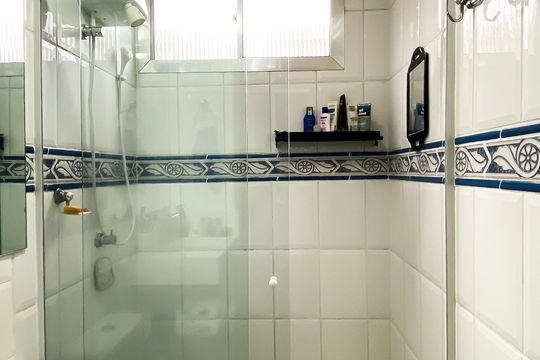 Banheiro  de apartamento à venda com 2 quartos, 50m² em Vila Sílvia, São Paulo