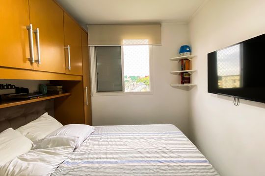 Quarto 1 de apartamento à venda com 2 quartos, 50m² em Vila Sílvia, São Paulo