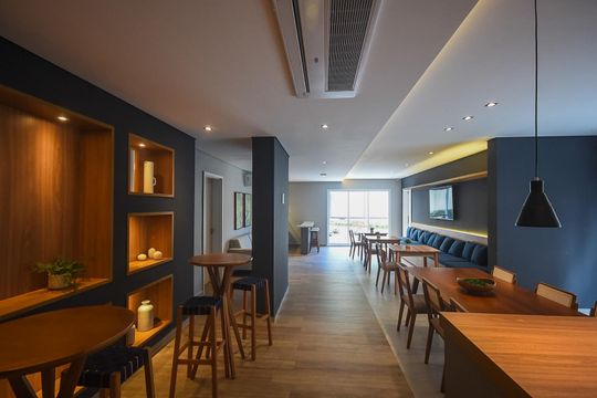 Salão de Festa de apartamento para alugar com 1 quarto, 77m² em Vila Suzana, São Paulo