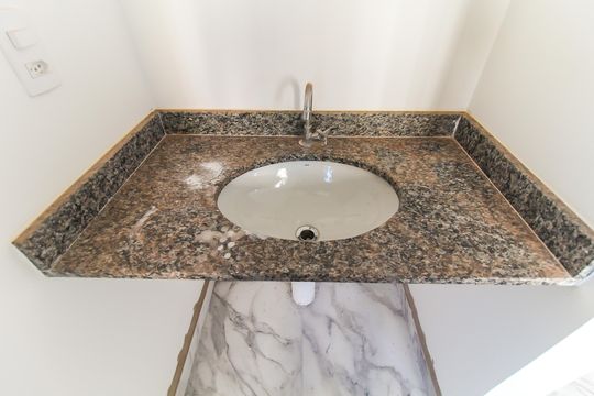 Banheiro de apartamento para alugar com 2 quartos, 40m² em Cidade Nova São Miguel, São Paulo