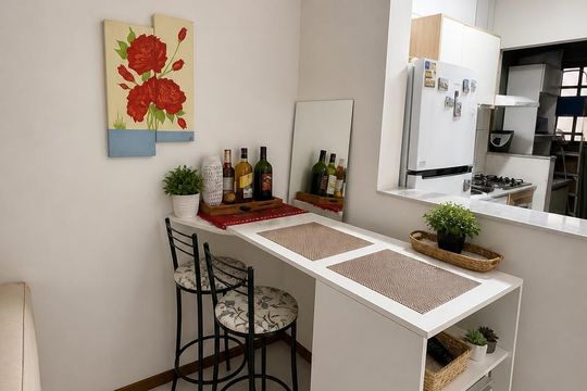 Cozinha de casa à venda com 2 quartos, 45m² em Olaria, Canoas