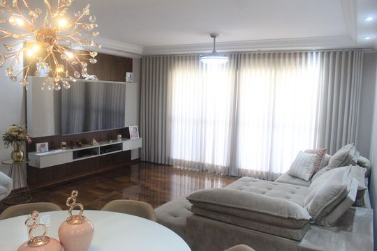 Sala de apartamento à venda com 4 quartos, 175m² em Santo Antônio, São Caetano do Sul