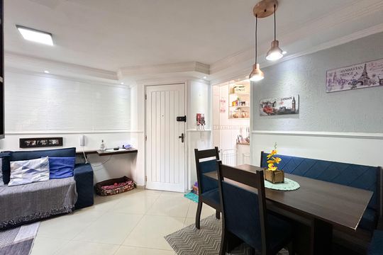 Sala de apartamento à venda com 3 quartos, 68m² em Demarchi, São Bernardo do Campo