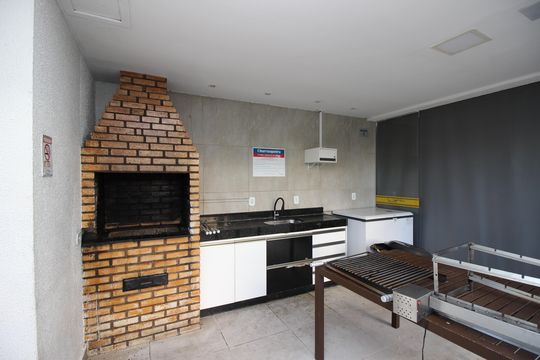 Área comum - Churrasqueira de apartamento à venda com 2 quartos, 50m² em Qi 24, Brasília