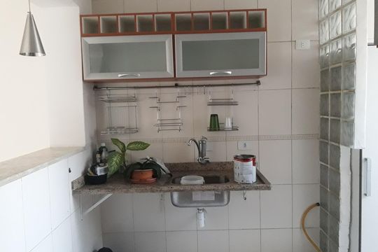 Área de serviço de apartamento à venda com 2 quartos, 67m² em Jardim Garcia, Campinas