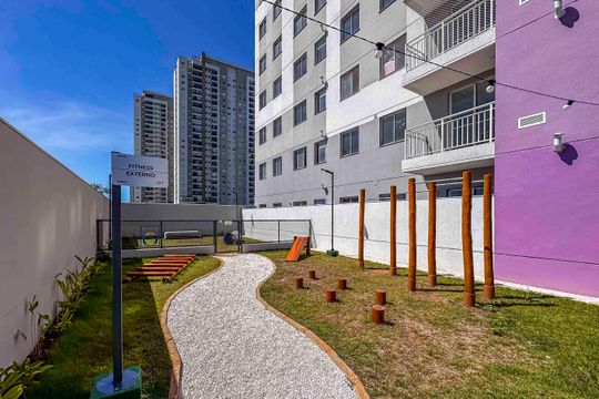 Fitness de apartamento para alugar com 2 quartos, 37m² em Jardim, Santo André