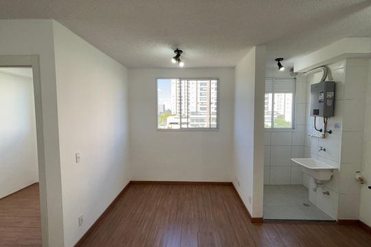 Sala - Sala de Jantar de apartamento para alugar com 2 quartos, 37m² em Jardim, Santo André