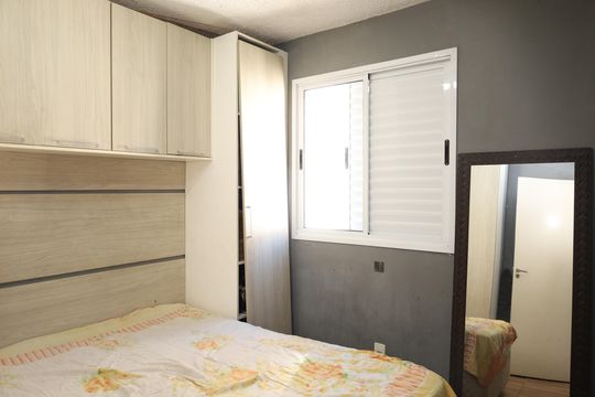 Quarto 1 de apartamento para alugar com 2 quartos, 45m² em Colônia (zona Leste), São Paulo