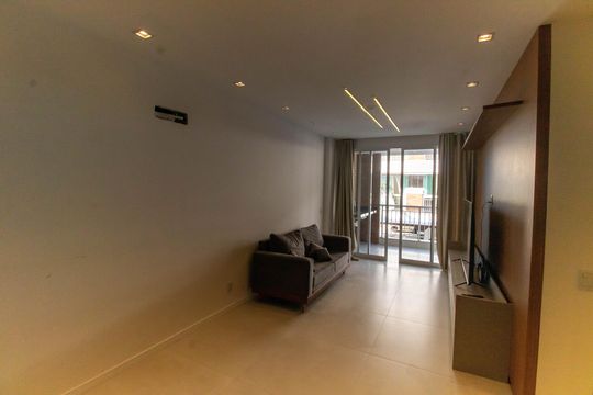 Sala de apartamento para alugar com 2 quartos, 99m² em Santo Antônio, Niterói